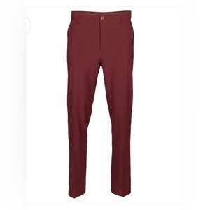 1764 Signature Men’s Golf Pants Port Wine Blaze 44X30 Performance Straight NWT